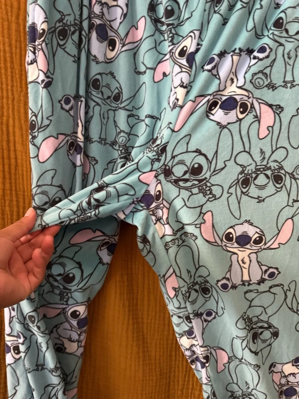 Blue Stitch Print Pajama Pants - Disney - Picture 2 of 4